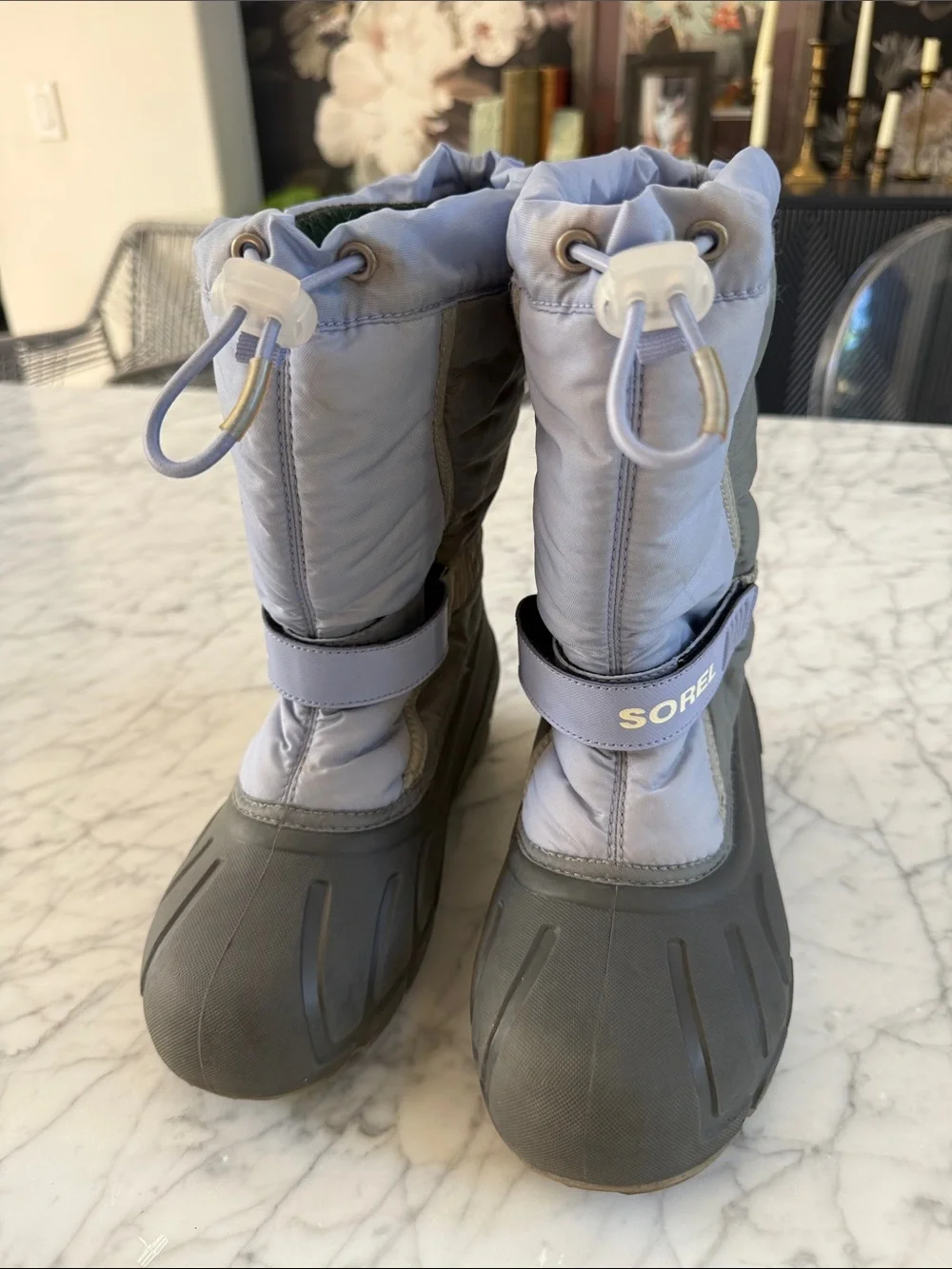 Girls Flurry Sorel Snow Boots Sz 4 Big Kid